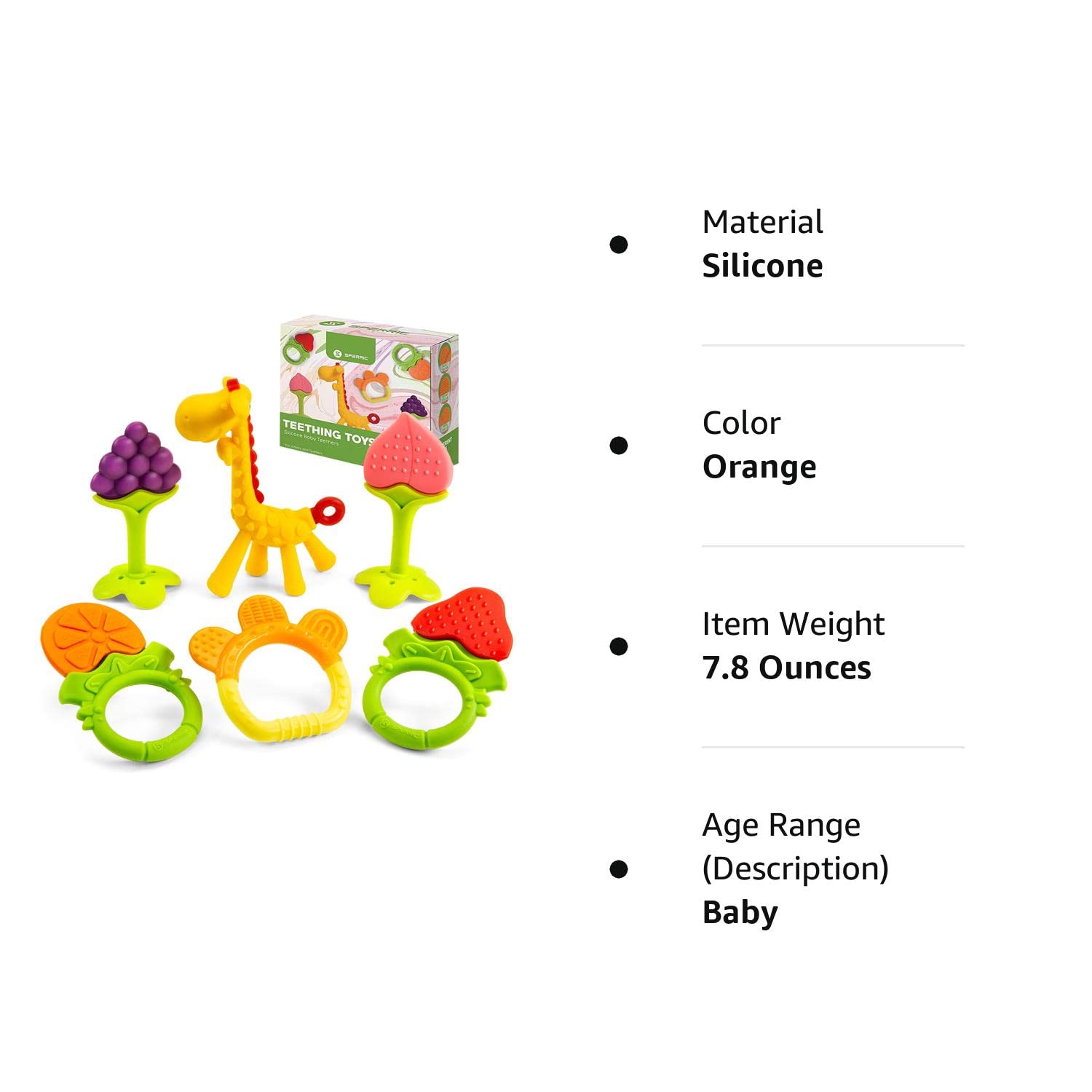 Fisher-Price Baby 6-Pack Infant Spoons